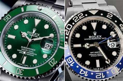 unterschied rolex gmt master ii und submariner|rolex submariner vs gmt.